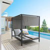 Shade Gazebo Recliner One-piece Double Seater