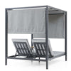 Shade Gazebo Recliner One-piece Double Seater