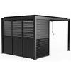 Aluminum Slats Louvered Wall Pergola Accessories