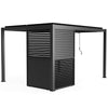 Aluminum Slats Louvered Wall Pergola Accessories