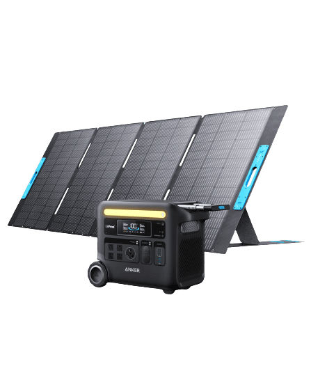 Anker SOLIX F2600 Solar Generator + 400W Solar Panel