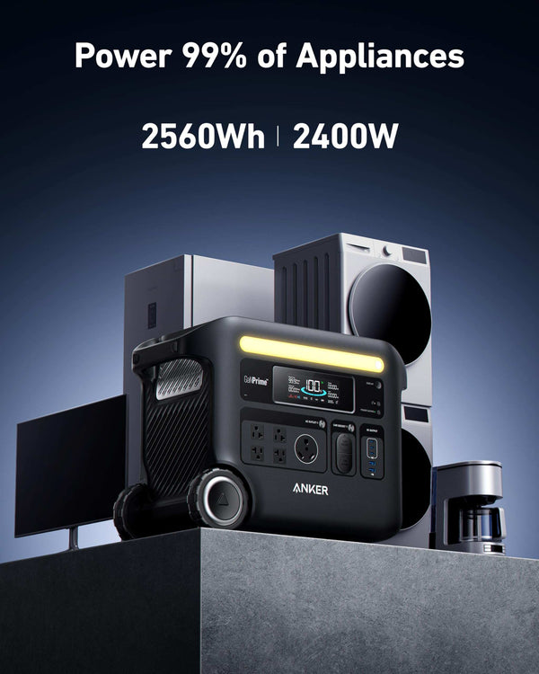 Anker SOLIX F2600 Solar Generator + 400W Solar Panel