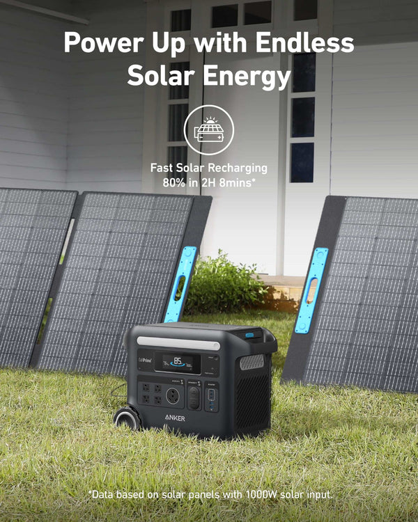 Anker SOLIX F2600 Solar Generator + 400W Solar Panel