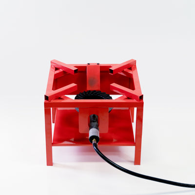 Outdoor Square Propane Gas Burner Cooker Stand 65,000 BTU with Hose and Regulator