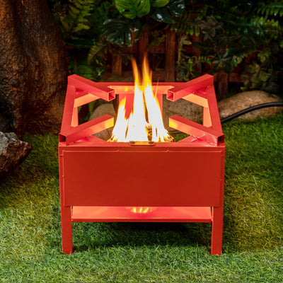 Outdoor Square Propane Gas Burner Cooker Stand 65,000 BTU with Hose and Regulator
