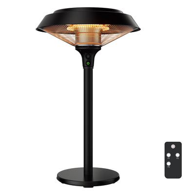 1500W Table Top Electric Heater with Carbon Fiber Tube