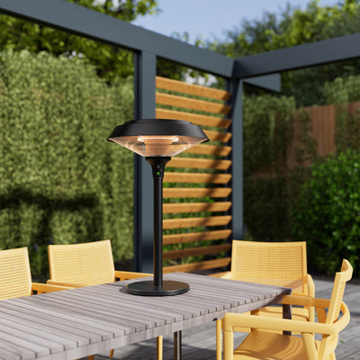1500W Table Top Electric Heater with Carbon Fiber Tube
