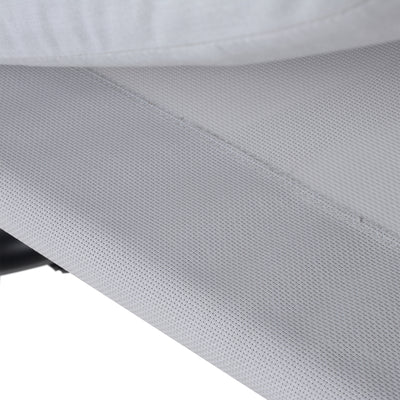 Outdoor Hammock Swing Lounge Daybed with Textilene Fabric Canopy