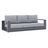 5 Place Seating Ficarazzi Outdoor Conversation Sofa Set with Coffee Table 