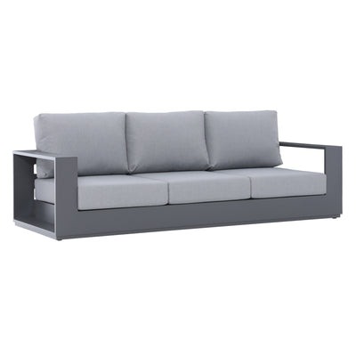 5 Place Seating Ficarazzi Outdoor Conversation Sofa Set with Coffee Table 