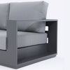 5 Place Seating Ficarazzi Outdoor Conversation Sofa Set with Coffee Table 