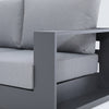 5 Place Seating Ficarazzi Outdoor Conversation Sofa Set with Coffee Table 