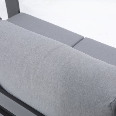 5 Place Seating Ficarazzi Outdoor Conversation Sofa Set with Coffee Table 