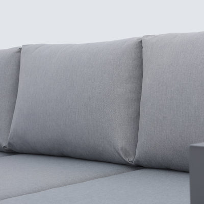 5 Place Seating Ficarazzi Outdoor Conversation Sofa Set with Coffee Table 