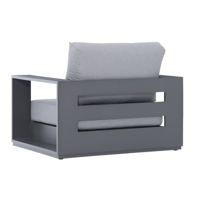 5 Place Seating Ficarazzi Outdoor Conversation Sofa Set with Coffee Table 