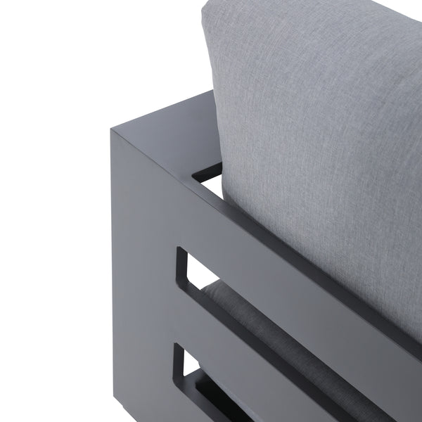 5 Place Seating Ficarazzi Outdoor Conversation Sofa Set with Coffee Table 