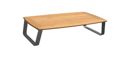 5 Place Seating Palazzolo Outdoor Teak Patio Conversation Set with Cushioned Chairs and Coffee Table