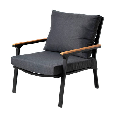 4 Place Seating Outdoor Patio Conversation Set with Coffee Table
