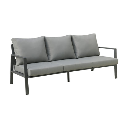5 Place Seating Outdoor Patio Conversation Set with Coffee Table