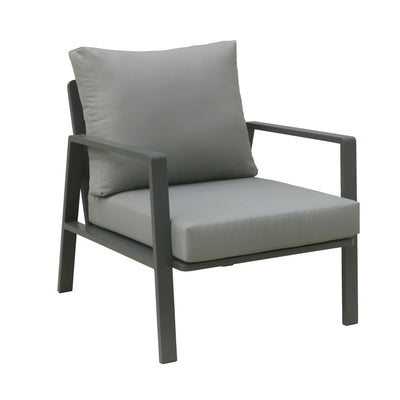 5 Place Seating Outdoor Patio Conversation Set with Coffee Table