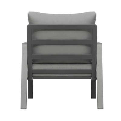 5 Place Seating Outdoor Patio Conversation Set with Coffee Table