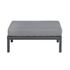 4 Place Seating  Gray Outdoor Compressed Foam Sofa and Table Set