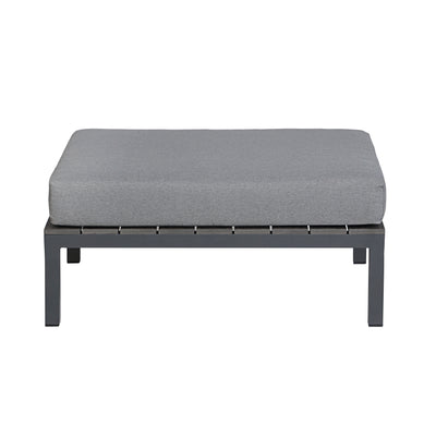 4 Place SeatingGray Outdoor Compressed Foam Sofa and Table Set