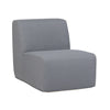 4 Place Seating  Gray Outdoor Compressed Foam Sofa and Table Set
