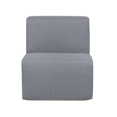 4 Place SeatingGray Outdoor Compressed Foam Sofa and Table Set