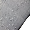 4 Place Seating  Gray Outdoor Compressed Foam Sofa and Table Set
