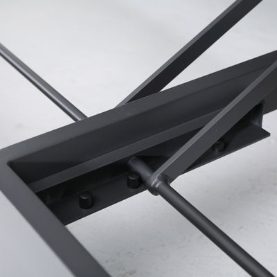 2 Place Ficarazzi Outdoor Aluminum Rectangular Patio Daybed