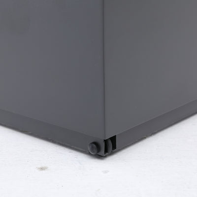 2 Place Ficarazzi Outdoor Aluminum Rectangular Patio Daybed