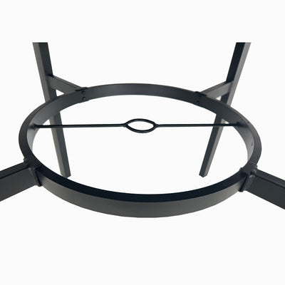 4 Place Seating Outdoor Patio Dining Table and Swivel Chairs Set