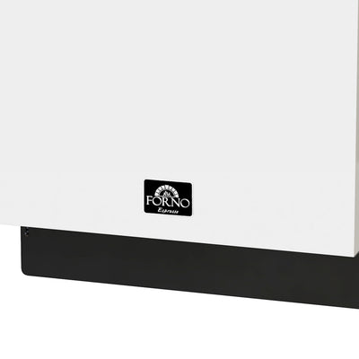 Forno Romano Espresso 24-Inch Built-In Dishwasher, White Finish, Stainless Steel Tub, 49 dBA, Energy Star Certified