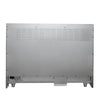 Forno Galiano 48-inch French Door Dual Fuel Range, Black & Antique Brass Design, 8 Sealed Burners - 107,000 BTU, Griddle, 6.58 cu.ft. Double Ovens