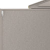 DuraMax 10.5x18 ft Vinyl Garage Storage Shed, with Foundation, 2 Windows