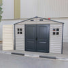 DuraMax 10.5x8 ft Vinyl Storage Shed 30227 02