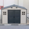 DuraMax 10.5x8 ft Vinyl Storage Shed 30227 08