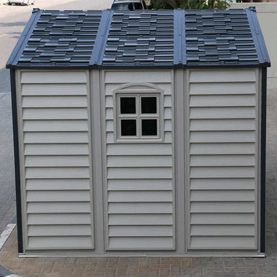 DuraMax 10.5x8 ft Vinyl Storage Shed 30227 09