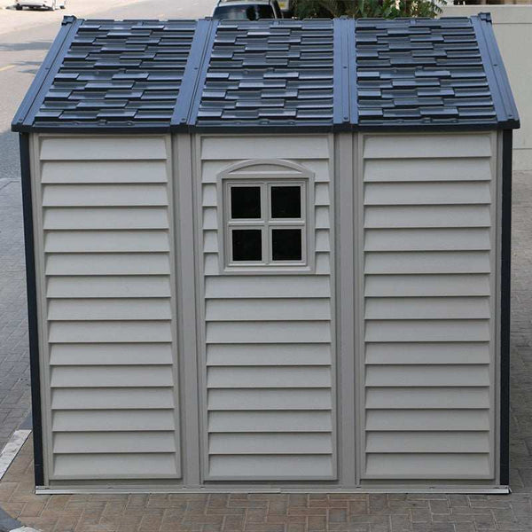 DuraMax 10.5x8 ft Vinyl Storage Shed 30227 09