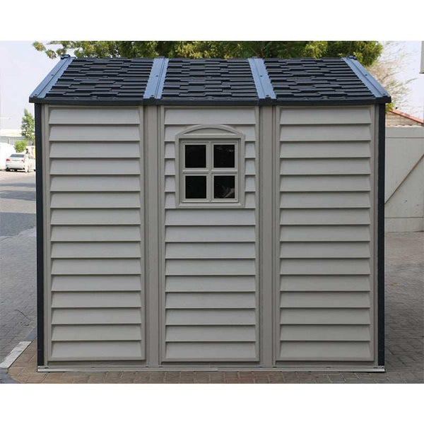 DuraMax 10.5x8 ft Vinyl Storage Shed 30227 014