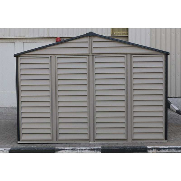 DuraMax 10.5x8 ft Vinyl Storage Shed 30227 015