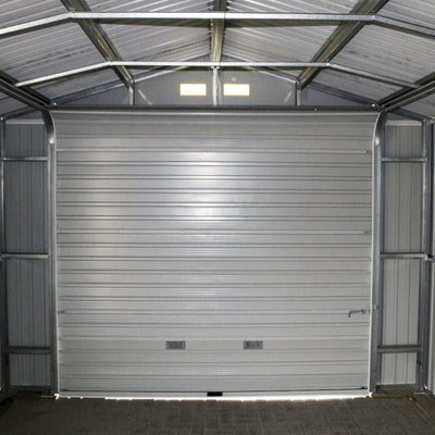 DuraMax_12x26_ft_Metal_Garage_Shed_09