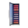 Forno Cesinali 24-Inch Built-In Beverage Cooler, 15.8 cu.ft, Stainless Steel, Dual Temperature Zones, LED Interior Lighting, Adjustable Shelves