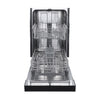 Forno Polo 18-Inch Built-In Black Dishwasher, 8 Place Settings, ENERGY STAR Certified, 52 dBA