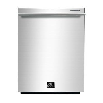 FORNO Premium 3-Piece Kitchen Bundle - Galiano 36" Gas Range, 36" French Door Refrigerator, 24" Built-In Dishwasher - FBDL-004-01CAUS