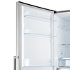 Forno Guardia 24-Inch Bottom Freezer Refrigerator, Left Swing, 10.8 cu.ft, ENERGY STAR Certified