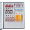 Forno Milano Espresso 31-Inch Bottom Freezer Refrigerator, White, 17.2 cu.ft Capacity, Energy Efficient