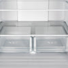 Forno Gallipoli 30-Inch French Door Refrigerator with Bottom Freezer, 17.5 cu.ft Capacity, Stainless Steel, No Frost Technology, Built-In Ice Maker, Energy Efficient
