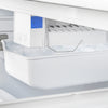 Forno Gallipoli 30-Inch French Door Refrigerator, 17.5 cu.ft Capacity, Decorative Grill, 34-Inch Width, Stainless Steel, No Frost Technology, Energy Efficient